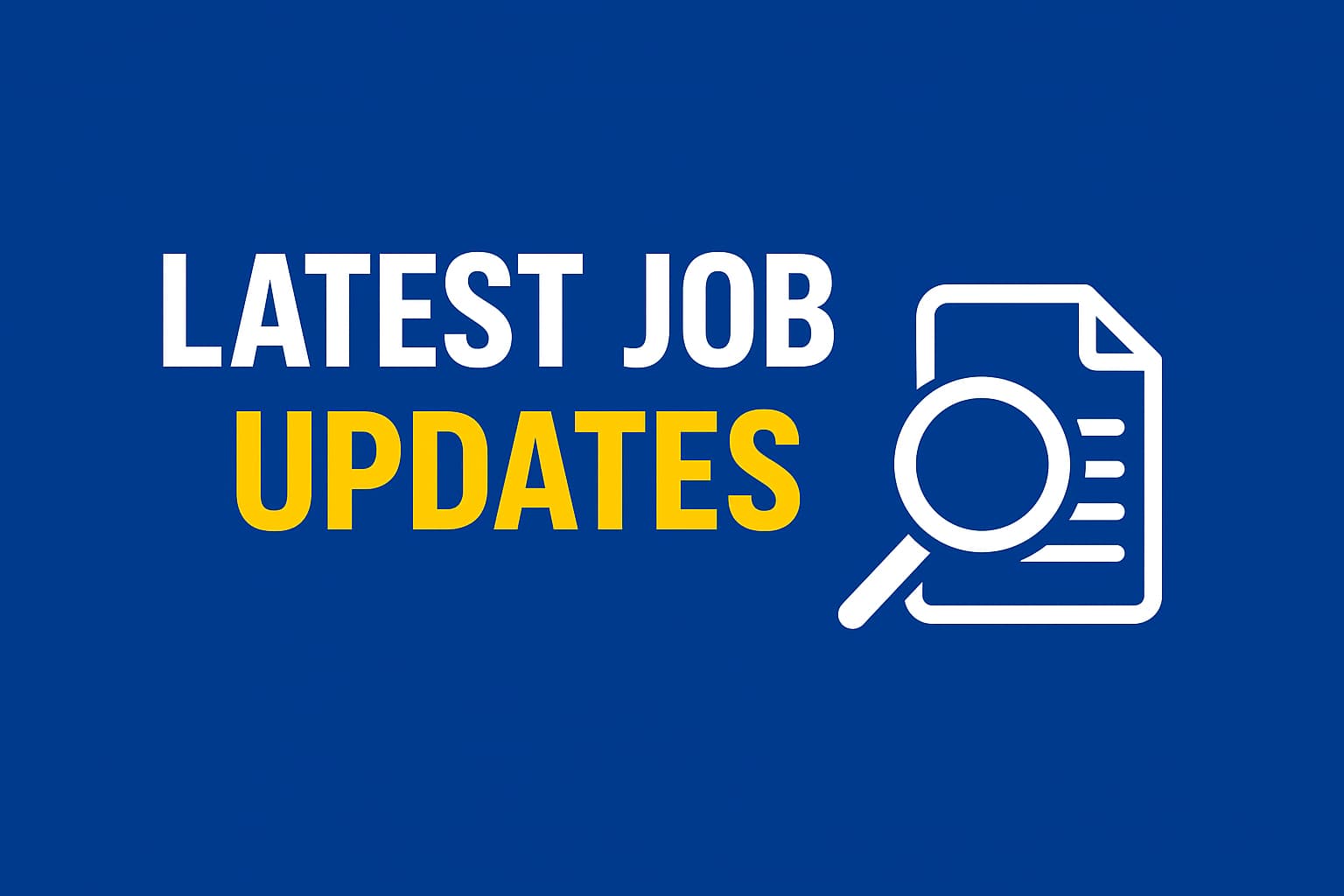 🔹 आज की Top 10 Job Vacancies – Apply करने का आखिरी मौका!